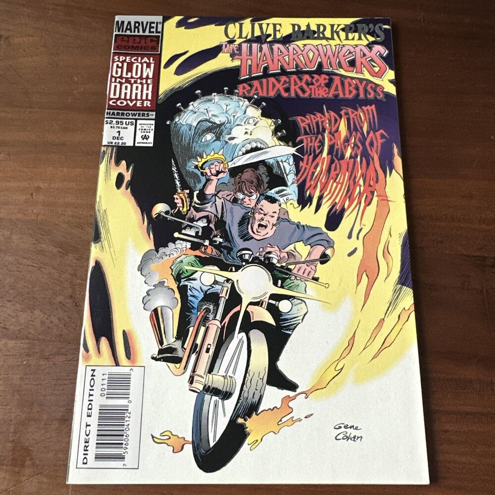 Harrowers, The (Clive Barker's ) #1 VF/NM; Epic | Glow in the Dark Cover